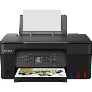 Canon PIXMA G3470 Wireless Colour 3-in-1 Refillable MegaTank Printer, Black
