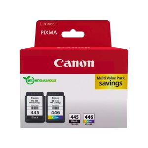 PG-445/CL-446 BK/C/M/Y Ink Cartridge Multipack